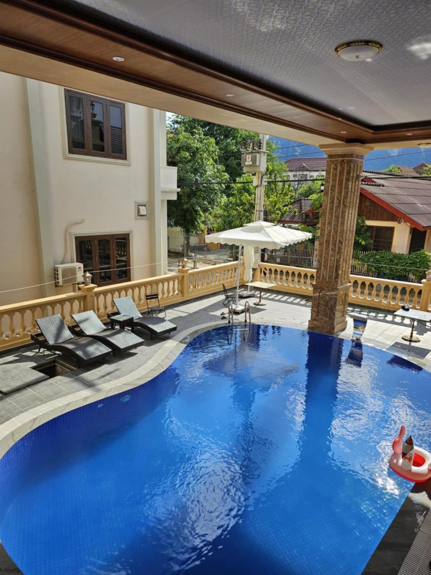 Sky Hotel Vang Vieng Ngoại thất bức ảnh
