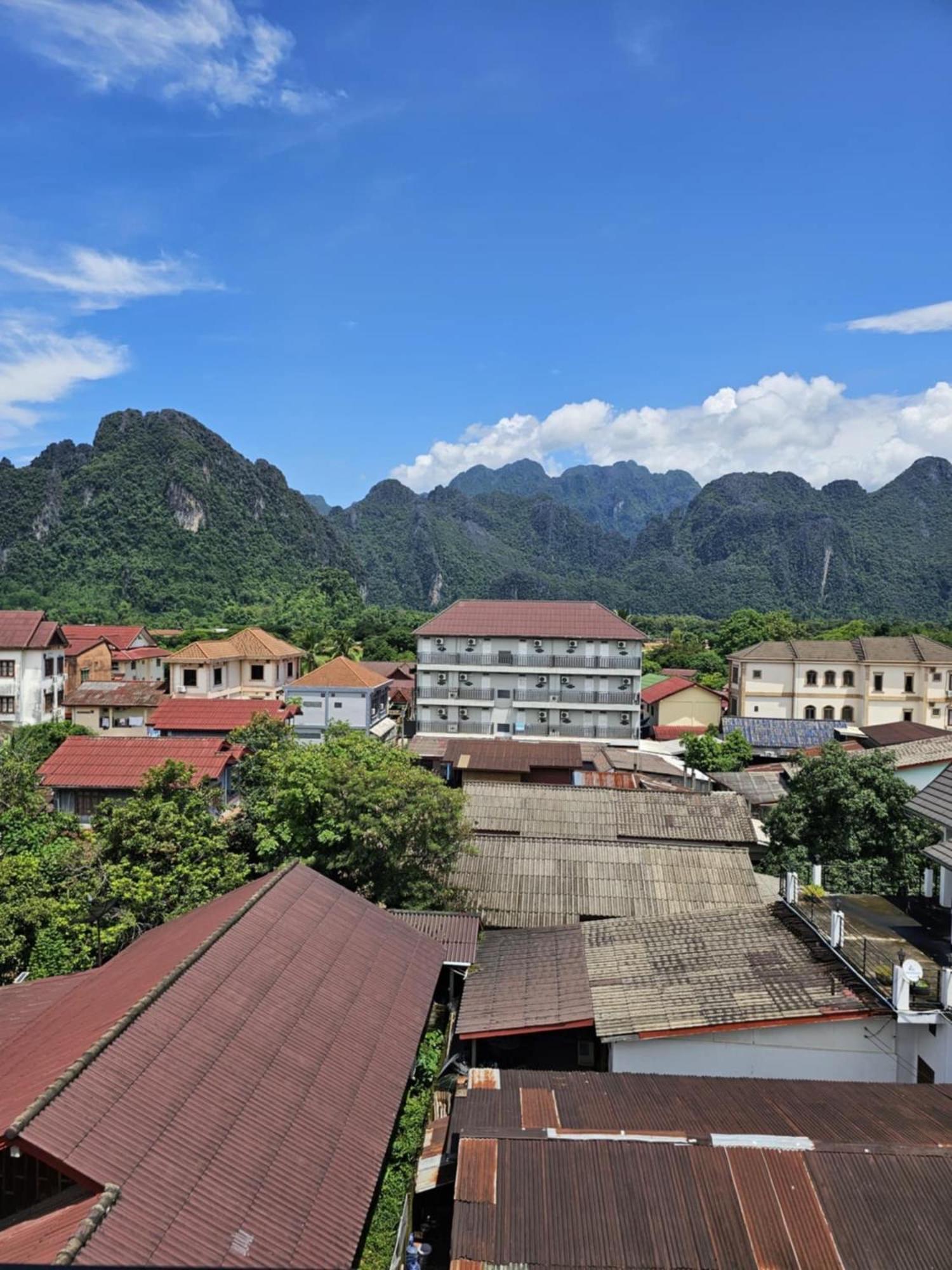 Sky Hotel Vang Vieng Ngoại thất bức ảnh